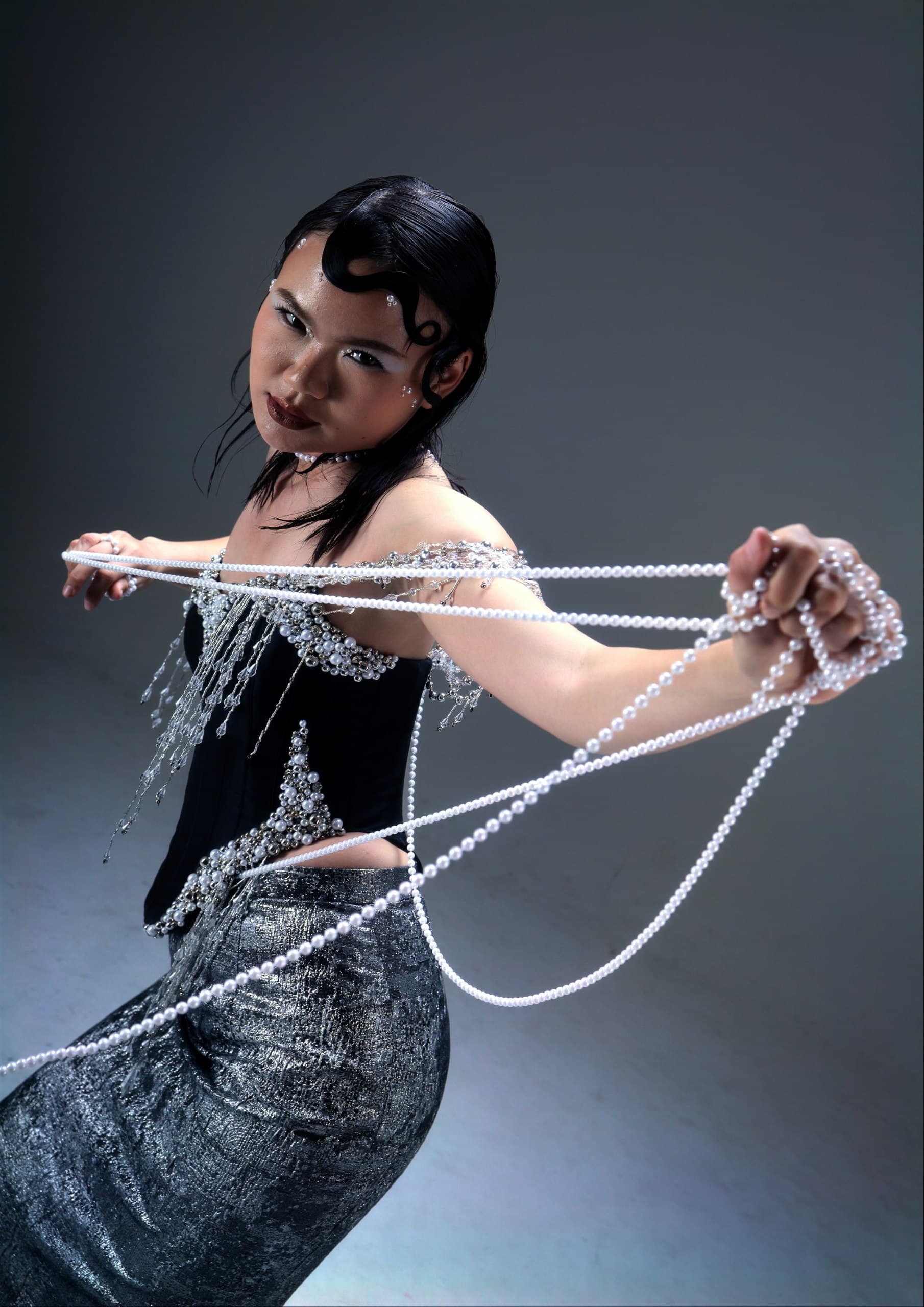 Liquid Pearl — look 02, Jakarta Prestige Models